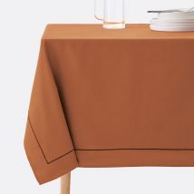 La Redoute Interieurs Tovaglia Lino/cotone Lavato Métis Bourdon Marrone Taglie 150 x 250 cm