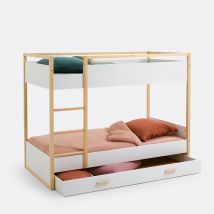 La Redoute Interieurs Letti A Castello, Asly Bianco Taglie 90 x 190 cm