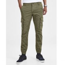 Jack & Jones Pantaloni Cargo Jjipaul Jjflake Verde Uomo Taglie W29 L32 (US) - 42 (IT)
