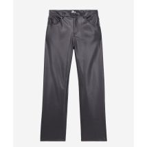 The Kooples Pantaloni Dritti Lucidi Nero Donna Taglie 38 (FR) - 42 (IT)