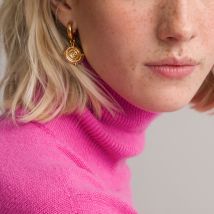 La Redoute Collections Orecchini A Forma Di Moneta Con Perle