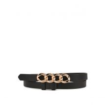 La Redoute Collections Cintura Con Maglie In Catena Nero Donna Taglie 100 cm