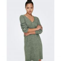 Jdy Abito In Maglia Con Scollo A V Verde Donna Taglie M