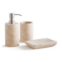 Am.pm Set Da Bagno 3 Pezzi In Marmo, Tazzano