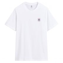 Converse T-shirt Maniche Corte Piccolo Logo Chuck Patch Bianco Uomo Taglie S