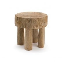 La Redoute Interieurs Sgabello In Teck H25 Cm, Ustabo
