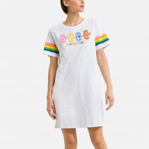 Les Bisounours T-shirt A Manica Corta Orsetti Del Cuore Bianco Donna Taglie XL