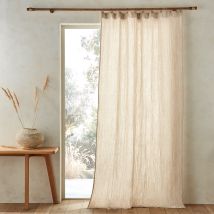 Am.pm Tenda Garza Di Cotone/lino, Minoe Beige Taglie 140 x 220 cm