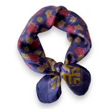 Apaches Collections Piccolo Foulard Seta Manika Poppy Nuit