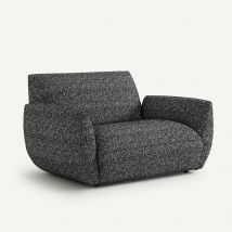 Am.pm Poltrona Bouclé, Spogano Nero Taglie 1 posto