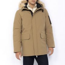 Schott Parka Caldo Con Cappuccio Nelson Beige Uomo Taglie XXL