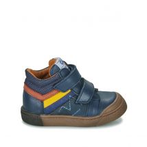 Gbb Stivaletti In Pelle Con Tatte A Strappo Valaire Blu Bambino Taglie 23