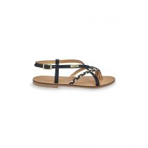 Les Tropeziennes Par M Belarbi Sandali Pelle Chou Nero Donna Taglie 38