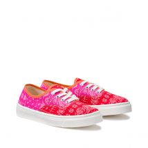 La Redoute Collections Baskets In Tela Stampata Rosa Donna Taglie 36