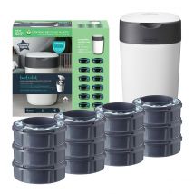 Tommee Tippee Kit Contenitore Per Pannolini Twist E Click 12 Ricariche