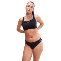 Speedo Completo Da Bagno Placement Nero Donna Taglie 40 (FR) - 44 (IT)