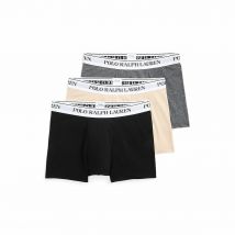 Polo Ralph Lauren Confezione Da 3 Boxer Tinta Unita Beige Uomo Taglie XXL