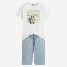 Star Wars Pigiama Corto Grogu Beige Bambino Taglie 14 anni - 162 cm