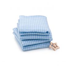 La Redoute Interieurs Confezione Da 4 Fasce Cotone Garzato, 45x45 Cm, Croizic