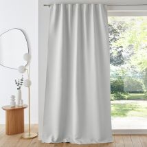 La Redoute Interieurs Tenda Oscurante Voda Con Passanti Nascosti Grigio Taglie 350 x 140 cm
