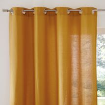 La Redoute Interieurs Tenda In Cotone Con Finitura A Occhielli, Scenario Giallo Taglie 260 x 135 cm