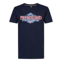 Petrol Industries T-shirt Maniche Corte Blu Bambino Taglie 8 anni - 126 cm
