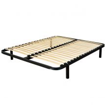 La Redoute Interieurs Rete 18 Doghe Nero Taglie 2 x 80 x 200 cm