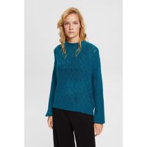 Esprit Pull Scollo Rotondo Blu Donna Taglie S