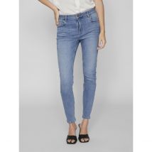 Vila Jeans Skinny Blu Donna Taglie S / L32