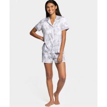 Impetus Pigiama Corto In Modal Havana Blu Donna Taglie L