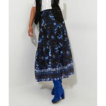 Joe Browns Gonna Stampa Vintage Nero Donna Taglie 46 (IT) - 42 (FR)