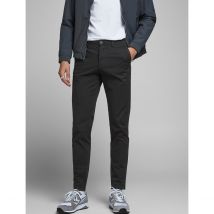 Jack & Jones Pantaloni Chino Slim Marco Nero Uomo Taglie W33 L34 (US) - 46 (IT)