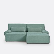 La Redoute Interieurs Divano Letto Con Angolo Texturé, Maona Verde Taglie angolo reversibile