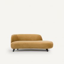 Am.pm Chaise Longue In Velluto Di Lino, Rosebury