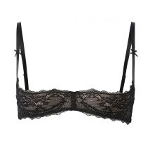 Suite Privee Reggiseno Alza-seno In Pizzo Nero Donna Taglie 4 B