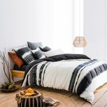La Redoute Interieurs Copripiumone Cotone Lavato, Yoruba Beige Taglie 200 x 200 cm