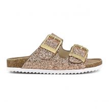 Colors Of California Ciabattine Glitterate Oro Donna Taglie 38