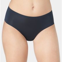 Sloggi Slip Midi, Leggeri, Senza Cuciture, Zero One Nero Donna Taglie M