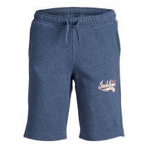 Jack & Jones Junior Shorts In Felpa Blu Bambino Taglie 10 anni - 138 cm