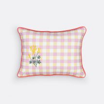 La Redoute Interieurs Cuscino Rettangolare, Geranium Rosa Taglie 40 x 30 cm