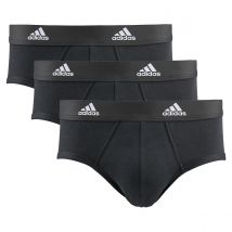 Adidas Performance Confezione Da 3 Slip Tinta Unita Active Nero Uomo Taglie XXL