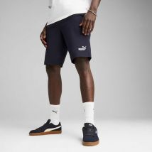 Puma Pantaloncini Essentiel Cotone Logo Piccolo Blu Uomo Taglie S