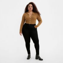 Levi’s Plus Jeans 720 Super Skinny A Vita Alta, Levi's Plus Nero Donna Taglie 56 (IT) - W42 L32 (US)