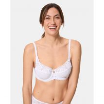 Playtex Reggiseno A Balconcino Flower Elegance Bianco Donna Taglie 4 C