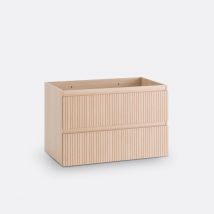 La Redoute Interieurs Mobile Sottolavabo Sospeso 2 Cassetti L80cm, Nilia