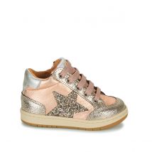 Gbb Sneakers In Pelle Vicky Rosa Bambina Taglie 24