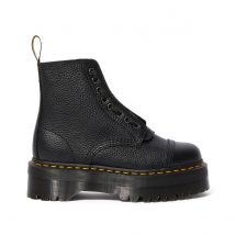 Dr. Martens Stivaletti In Pelle Suola Con Zeppa Sinclair Nero Donna Taglie 37
