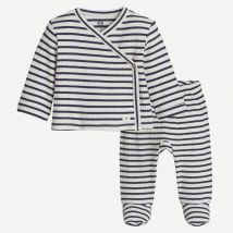 La Redoute Collections Completo 2 Pezzi Coprifasce E Pantaloni Con Piedi Altro Taglie 9 mesi - 71 cm
