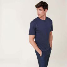 Le Slip Francais T-shirt Maniche Corte Blu Uomo Taglie L