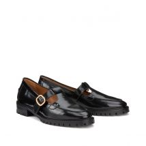 Rivecour Mocassini In Pelle Lucida N°84 Nero Donna Taglie 38